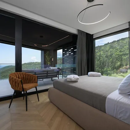 Villa Deluxe | Terra Paradiso | 4 Bedrooms | Splendid Panoramic Views & Private Pool & Sauna | Abbázia